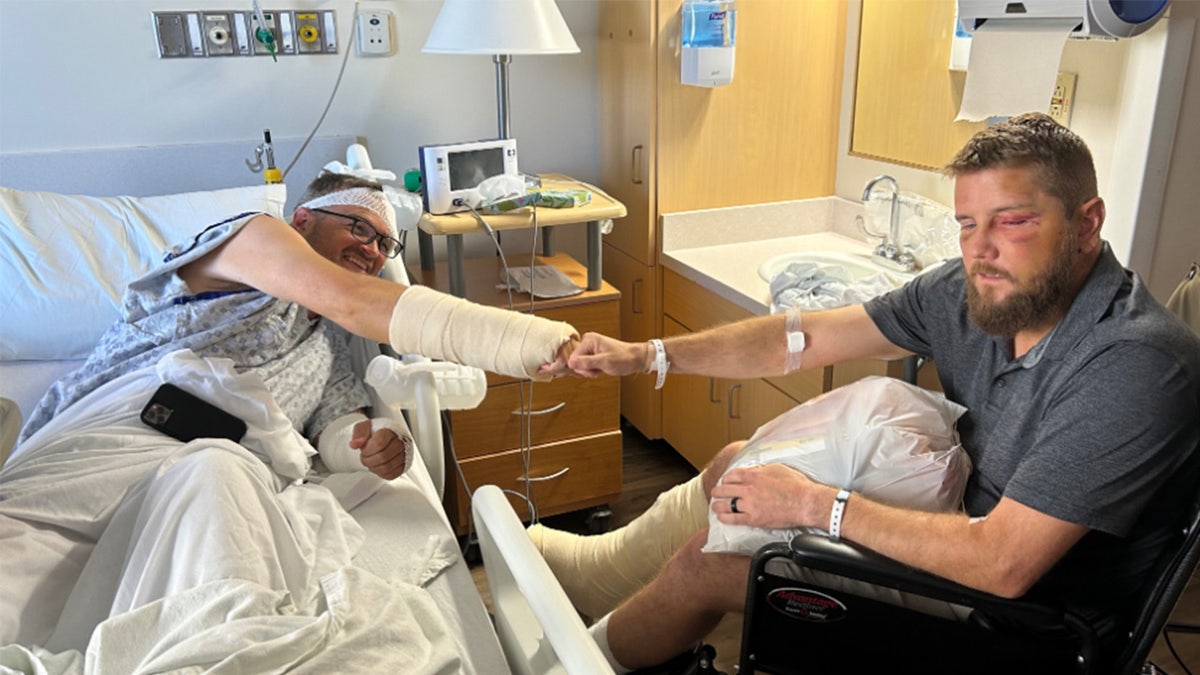 Aric Hutchinson se remet d'un accident.