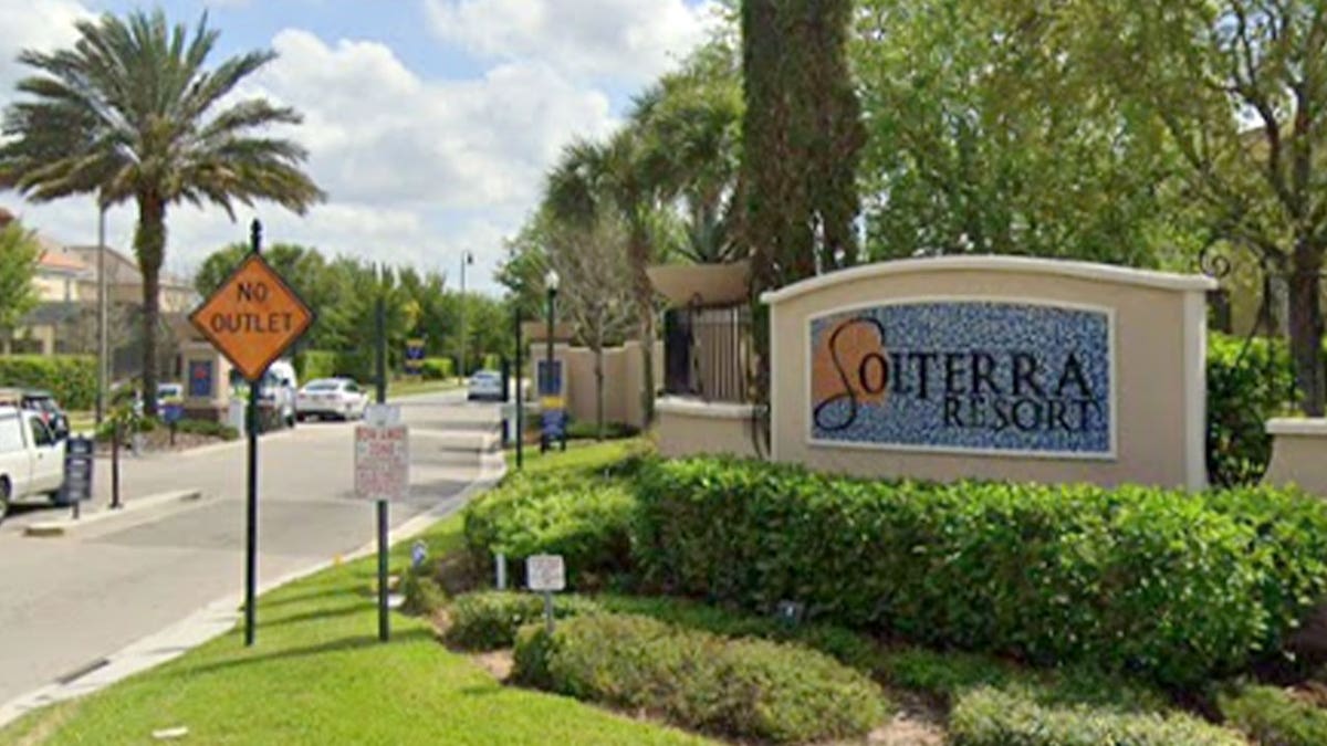 Entrée de Solterra Resort en Floride
