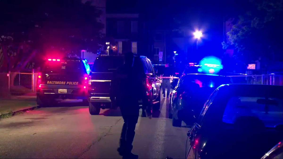 Tir de masse à North Baltimore