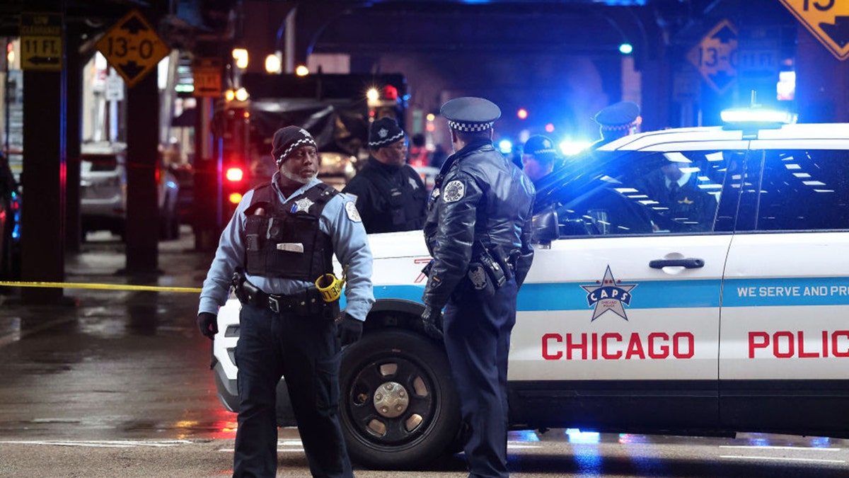 Chicago Shoot Police Tape