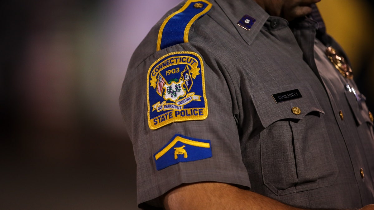 Badge de la police de l'État du Connecticut