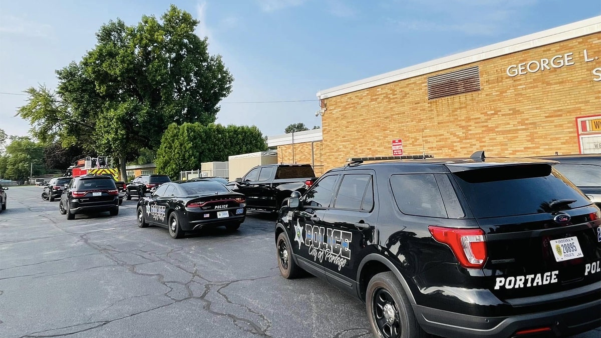 Voitures de police Portage