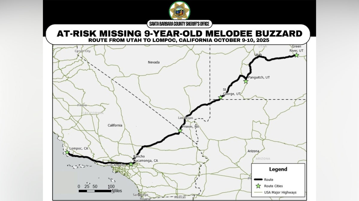 Carte publiée par les autorités