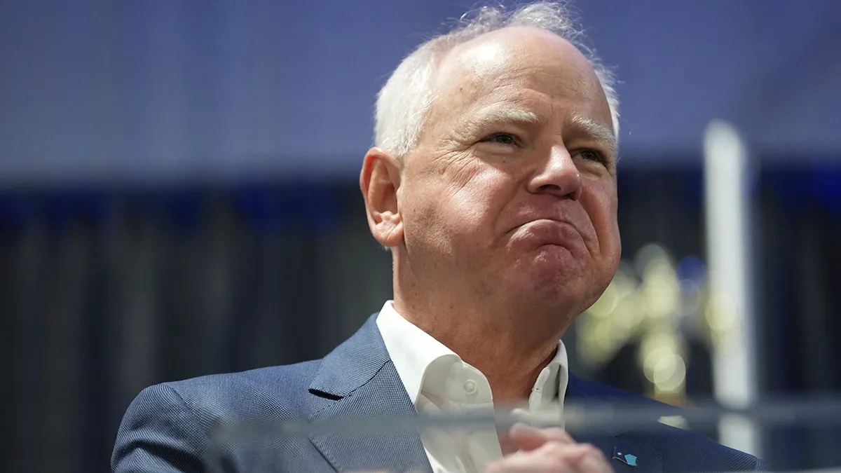 Le gouverneur du Minnesota, Tim Walz