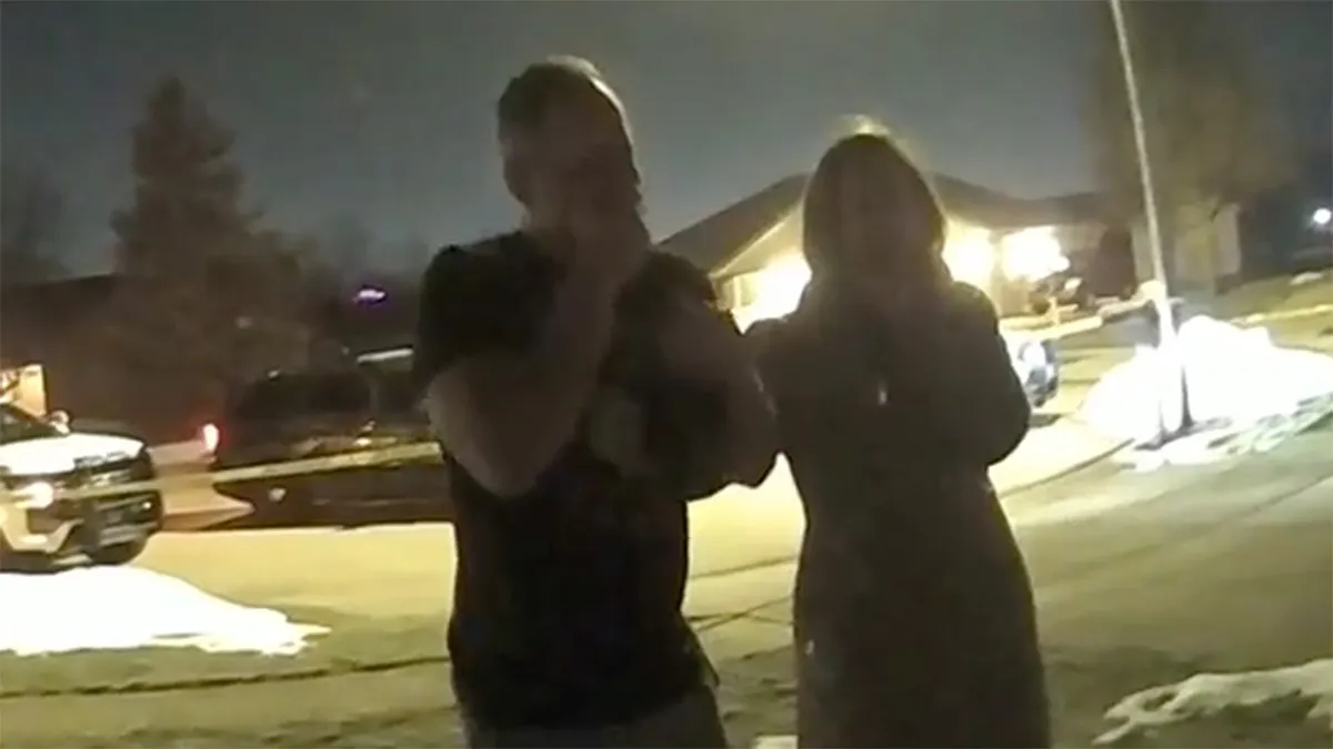 Caleb Flynn réagit à la mort de sa femme.