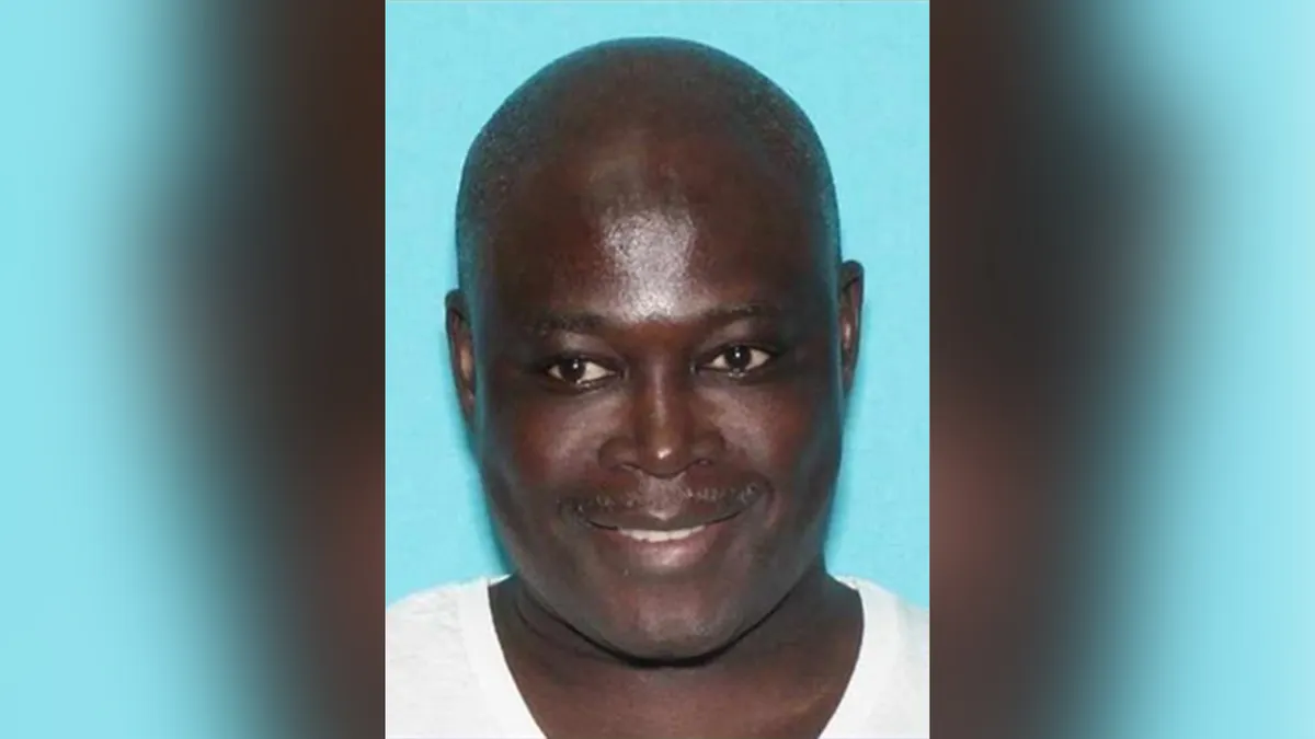 photo de Ndiaga Diagne aux allures de mugshot