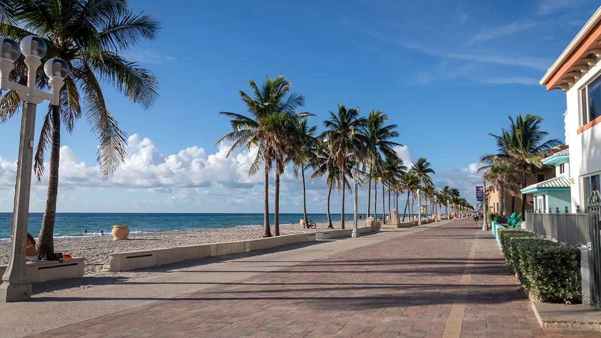 Hollywood Beach en Floride