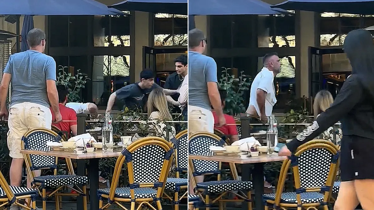 deux hommes attaquent une victime avant de s'enfuir