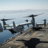 Le Corps des Marines accepte le dernier avion Osprey