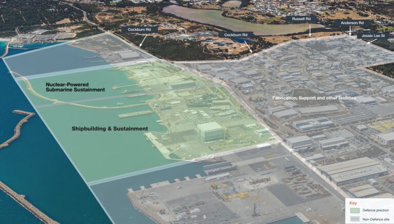 L&rsquo;Australie identifie un futur site de zone de défense pour le sous-maintien en puissance d&rsquo;AUKUS