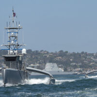 La marine lance la phase II d&rsquo;un projet de robot-navire de taille moyenne et recherche des « solutions innovantes »