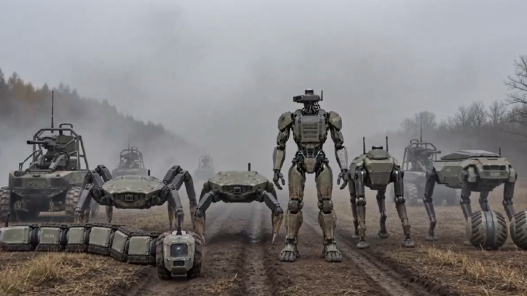 L&rsquo;« Armée de robots » futuriste de l&rsquo;ancien ministre de la Défense fait sourciller en Ukraine