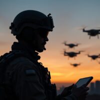 Apporter une réelle autonomie aux essaims de drones sur le champ de bataille
