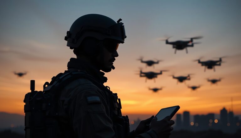 Apporter une réelle autonomie aux essaims de drones sur le champ de bataille